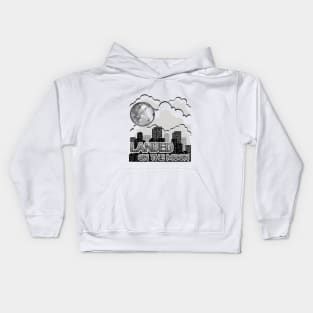 Landed On The Moon Kids Hoodie